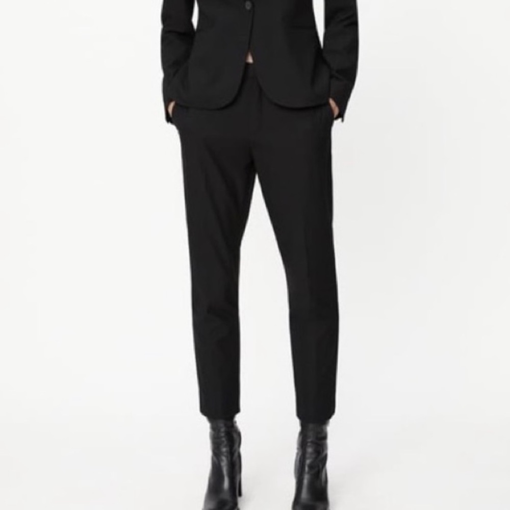 New Zara Black Trousers Pants